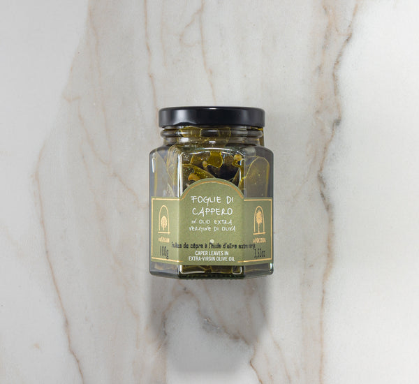 La Nicchia Caper Leaves in Extra Virgin Olive Oil
