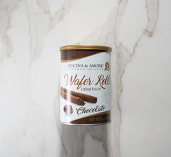 Cucina & Amore Wafer Rolls  - Chocolate Cream Filled